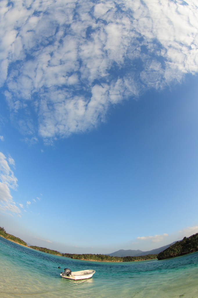 空の青、海の蒼