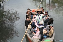 かわいい船頭さん