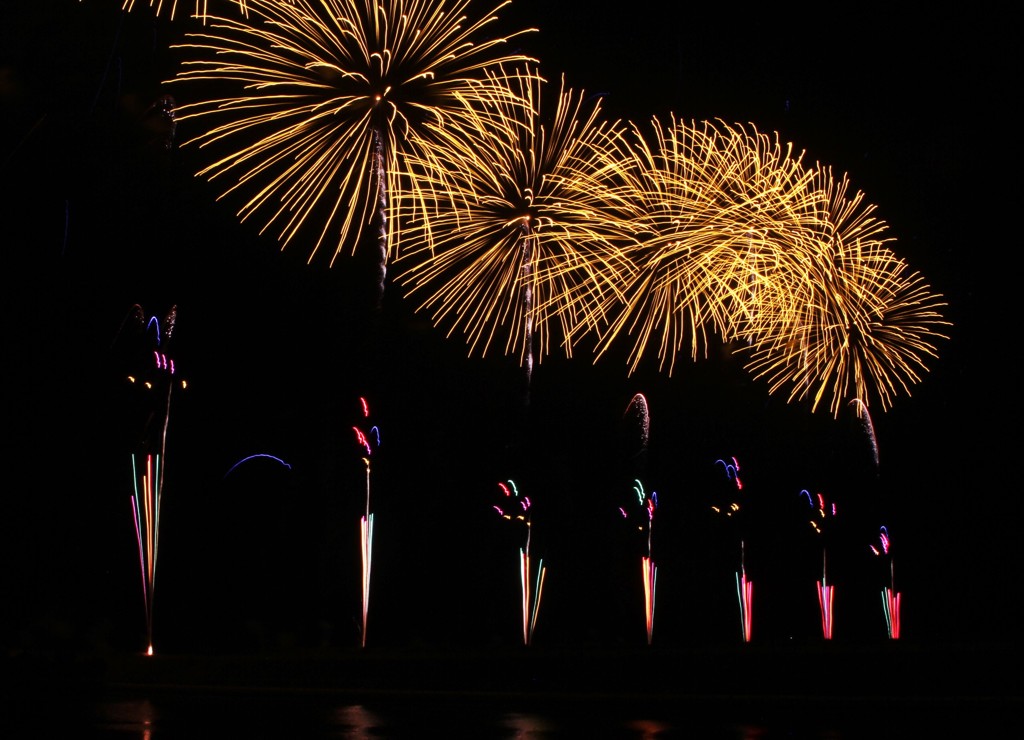 面白い花火が