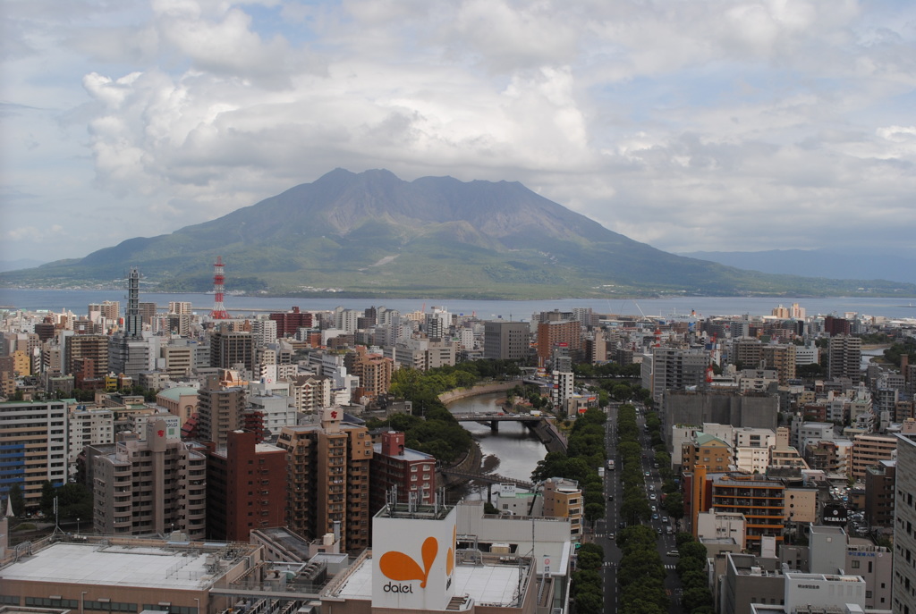 鹿児島も花火すごかとよ