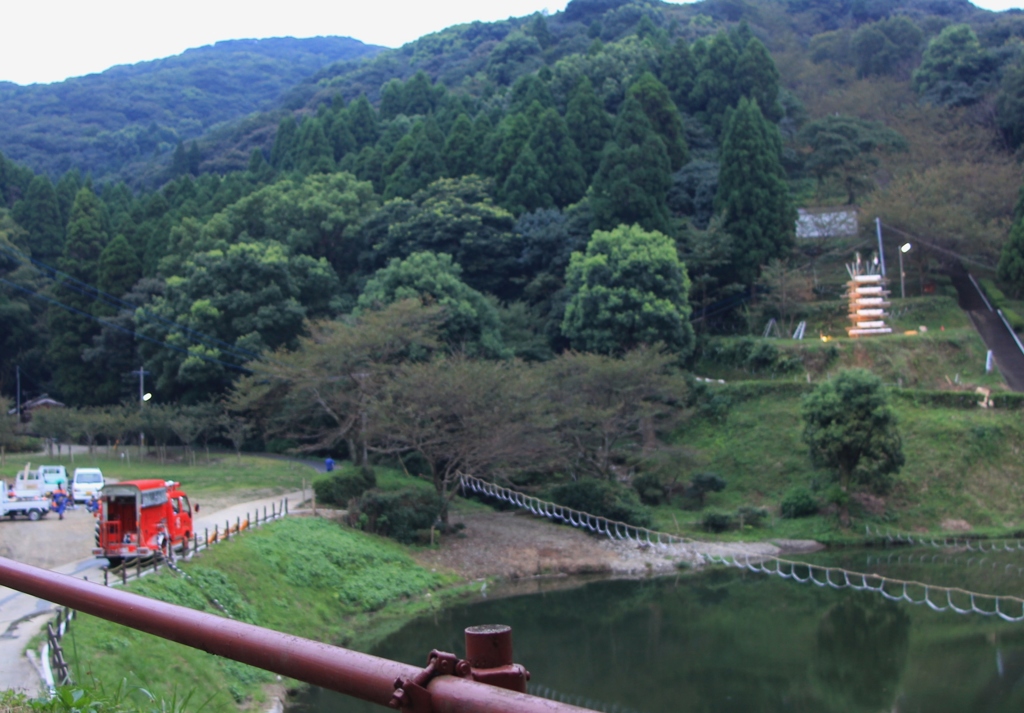 狭いので火災に注意