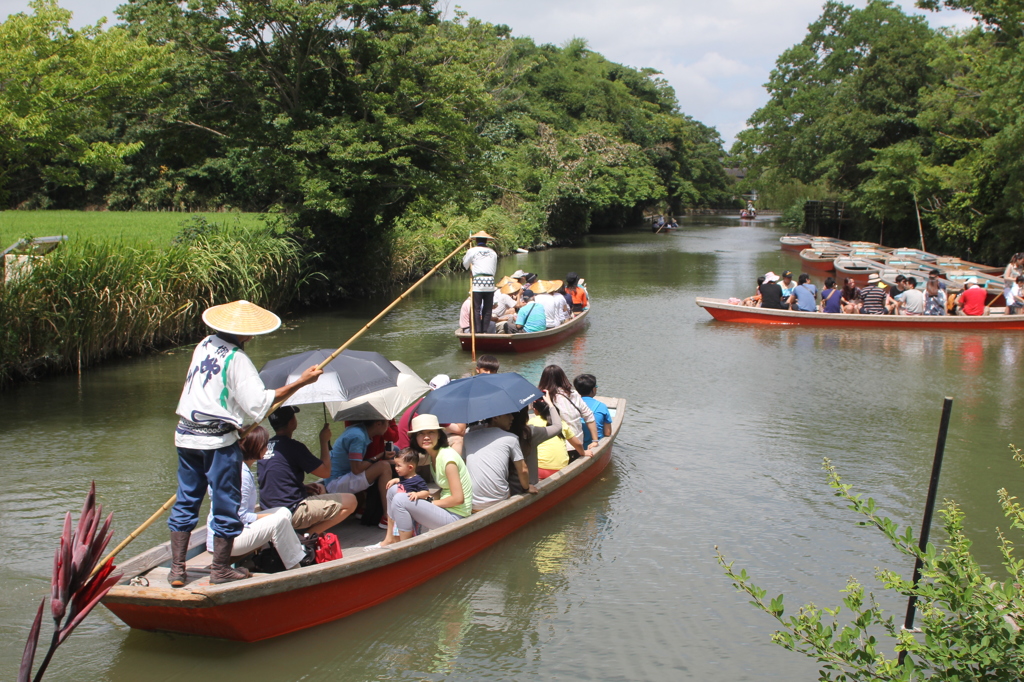 柳川川下りといいます