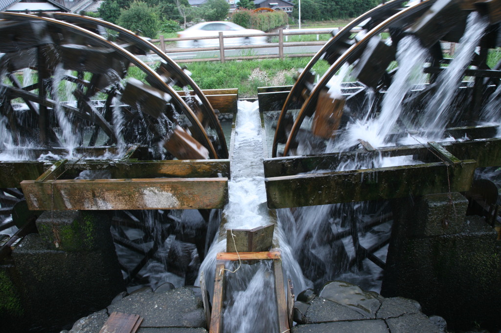 すごい水量