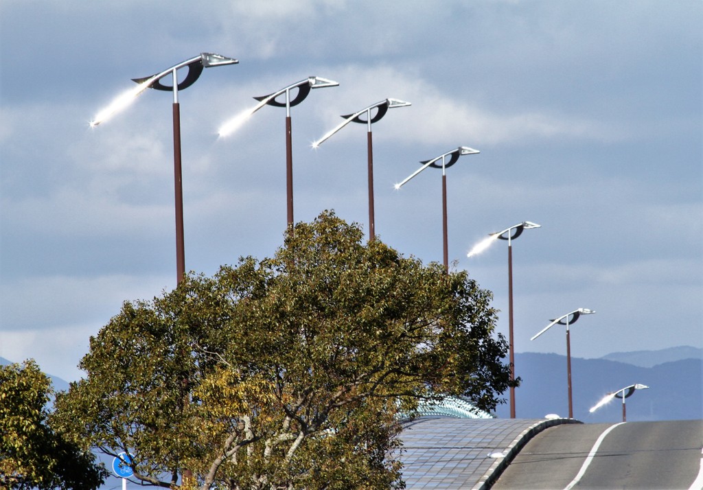 カササギ街路灯