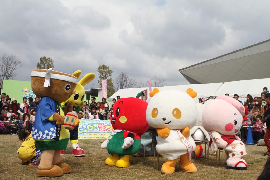 クマモンとひこにゃんが、元祖かな