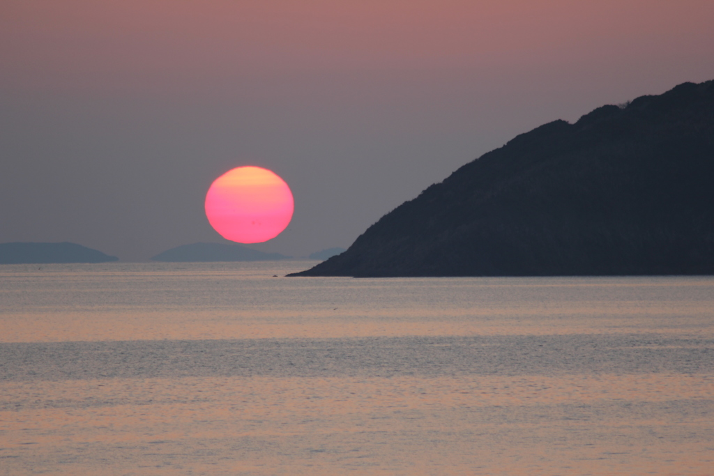 平戸の夕日