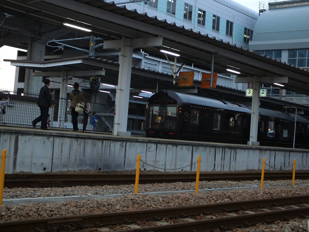 久留米駅にて