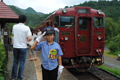 かわいい駅長さん