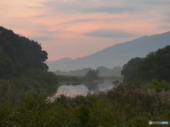 朝もやが少ない