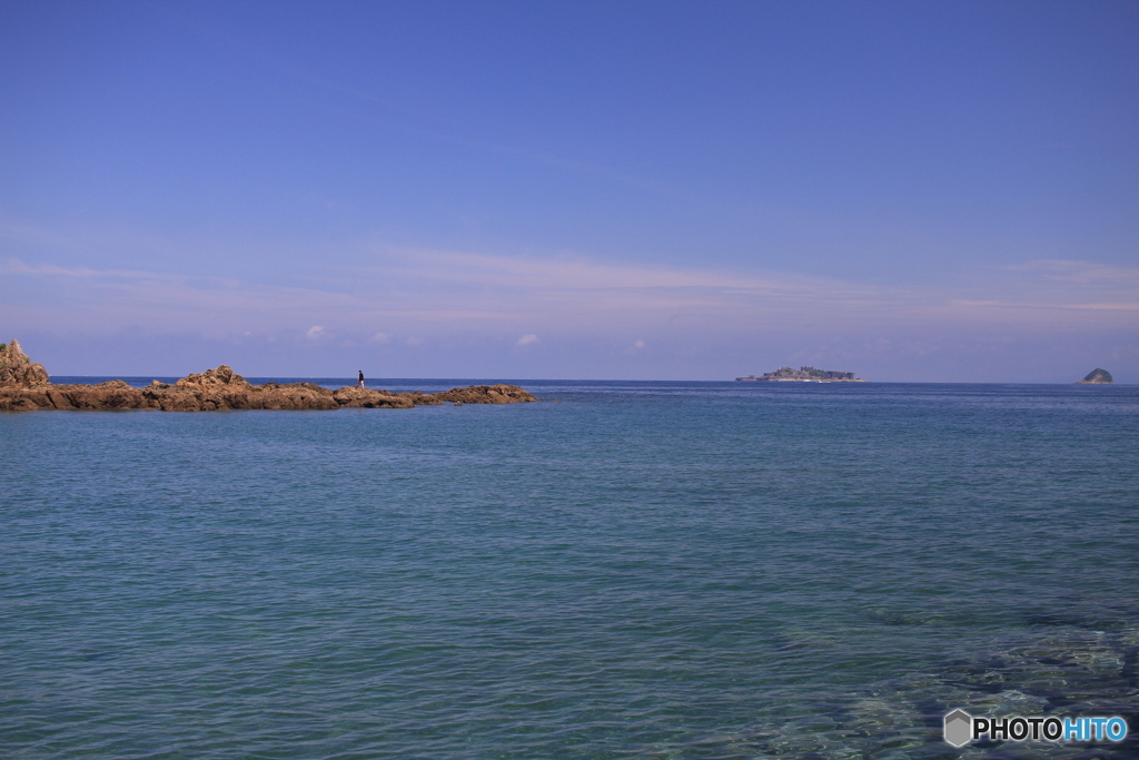 軍艦島とおいな