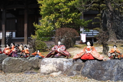 天気がいいので外で