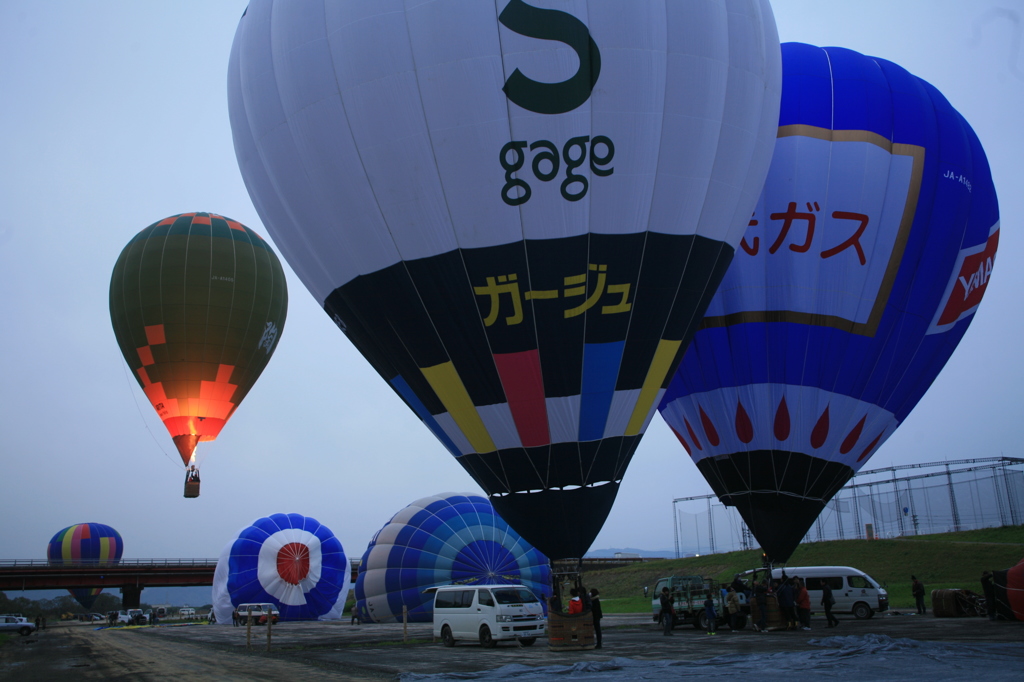 今朝行ってきました