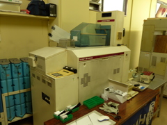 ポジ現像機です