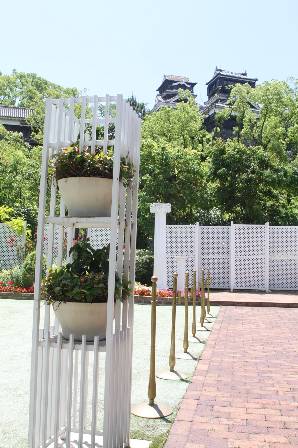 結婚式場から遠望