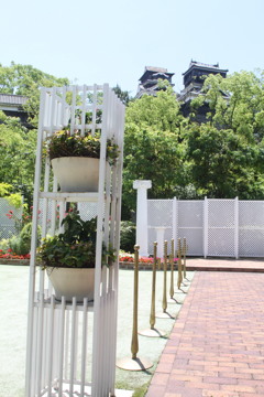 結婚式場から遠望