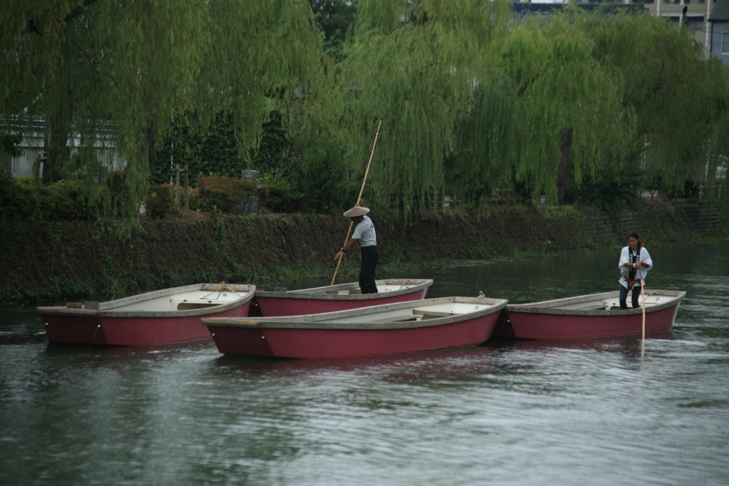2艘運ぶのは大変