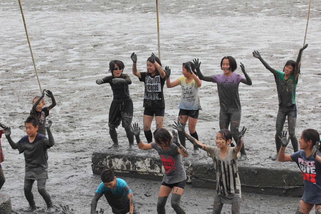 これは小学校の運動会です