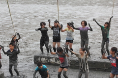 これは小学校の運動会です