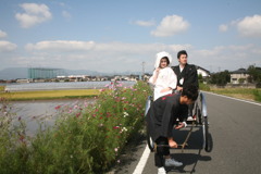 青空でよかったね