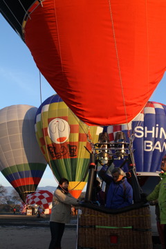 今朝のバルーン