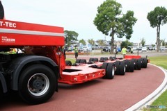 タイヤが曲がるんです