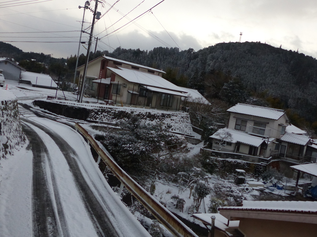奥さんの実家付近