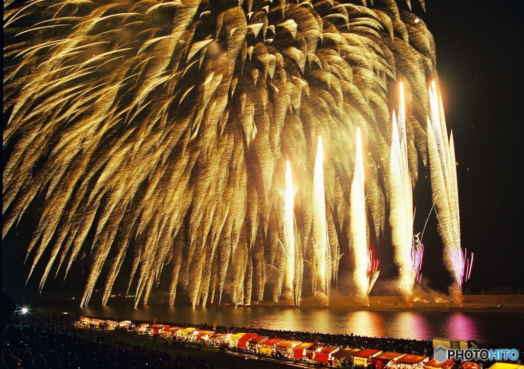 ブルゾンさんに祝砲