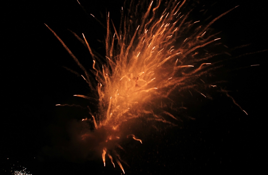 江戸時代からの奉納花火