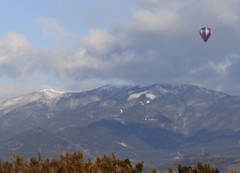 一時間以上飛んでました