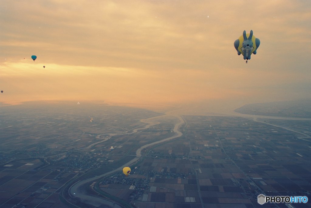 ワイドレンズで写すと