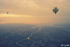 ワイドレンズで写すと