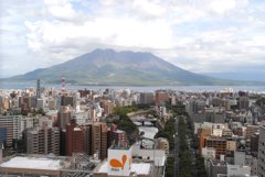 鹿児島駅、観覧車から