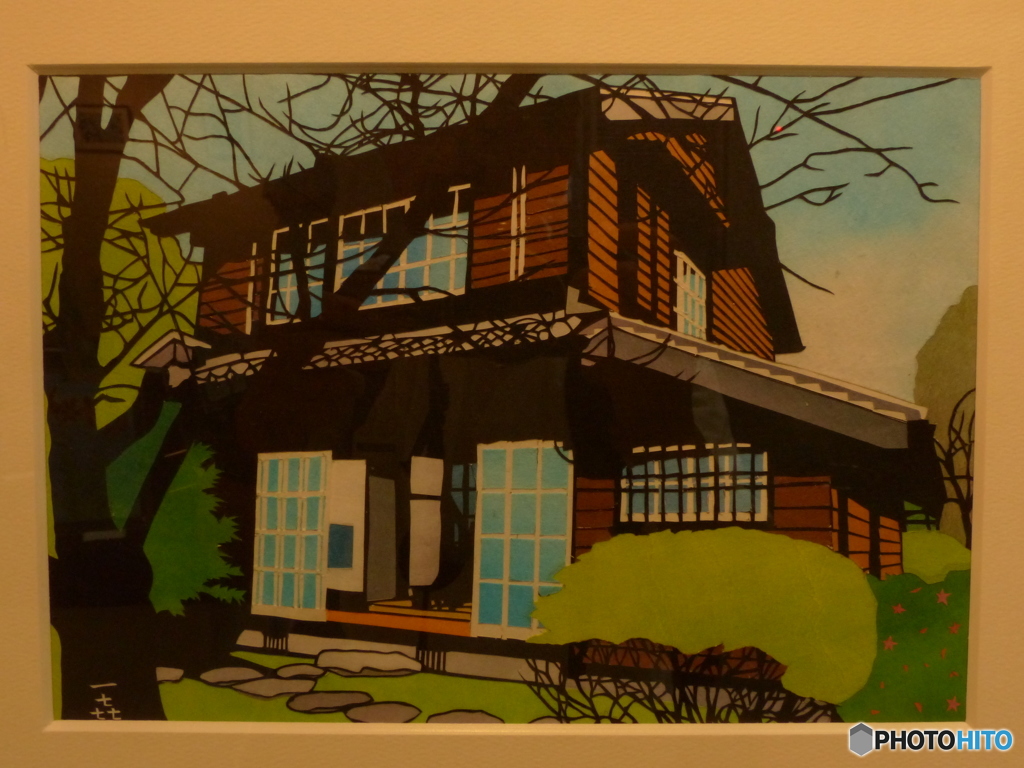 坂本繁二郎さんのアトリエ