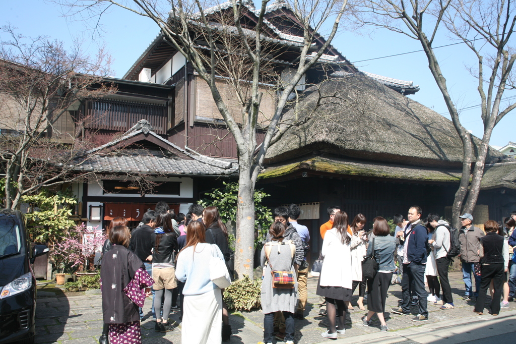えー、うなぎ屋さんは