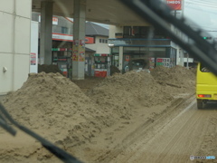 泥の量がすごい