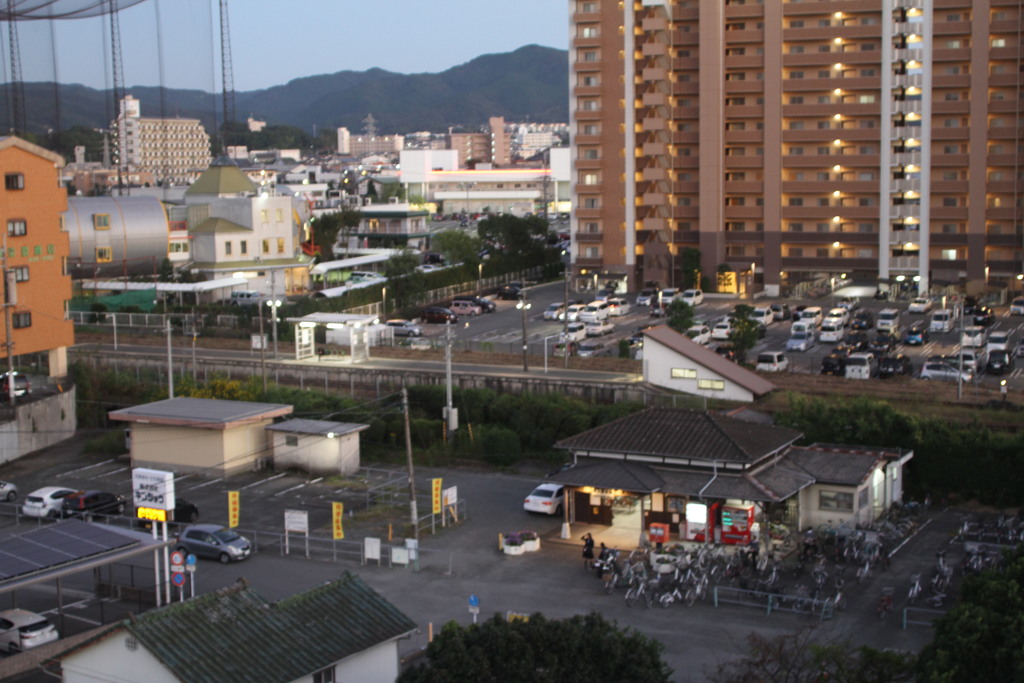 駅は古いですね