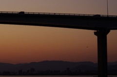 夕暮れ1。