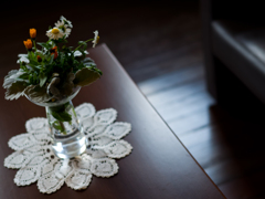 table flower