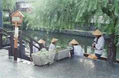 休憩中