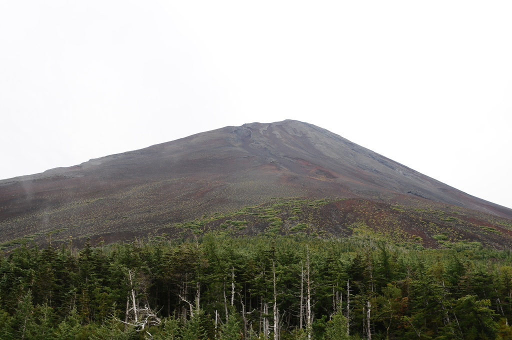 富士山頂すぐそこ