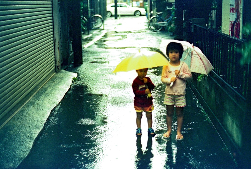 雨の日も