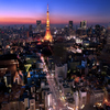 夕暮れと東京タワー