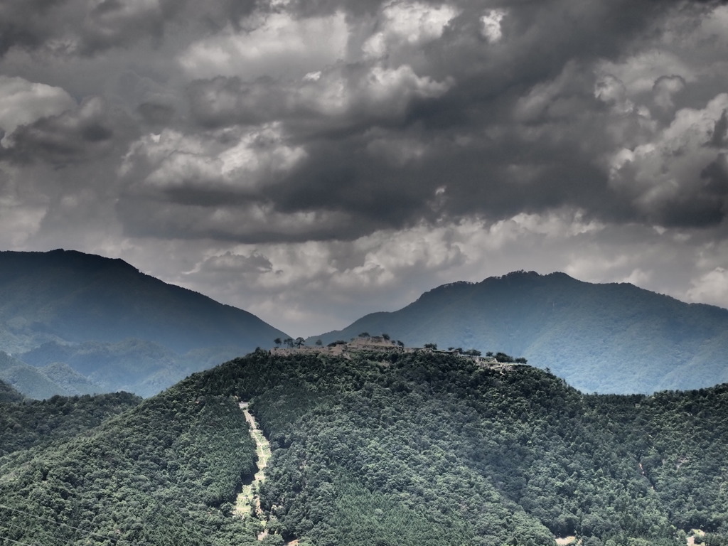 風雲竹田城