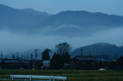 朝靄