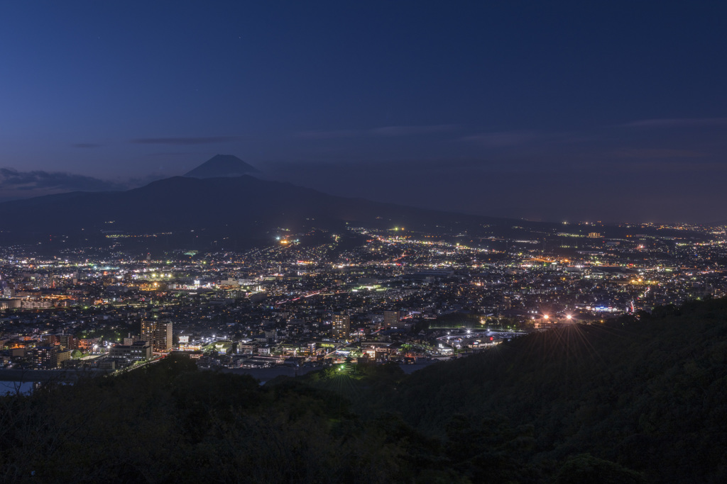 ぎり富士山！