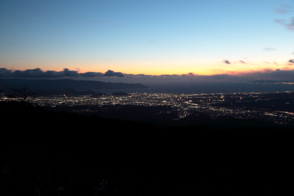 夕夜景！