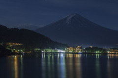 夜の河口湖2