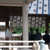 鶴嶺神社にて