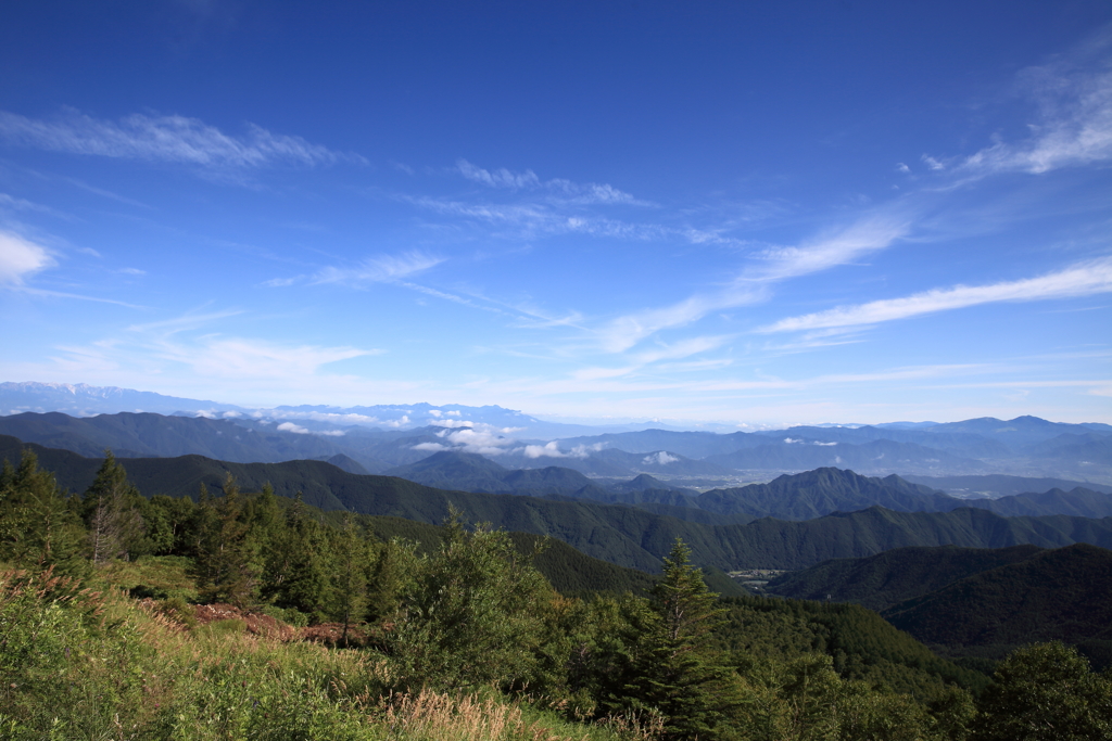 標高2000mの景色