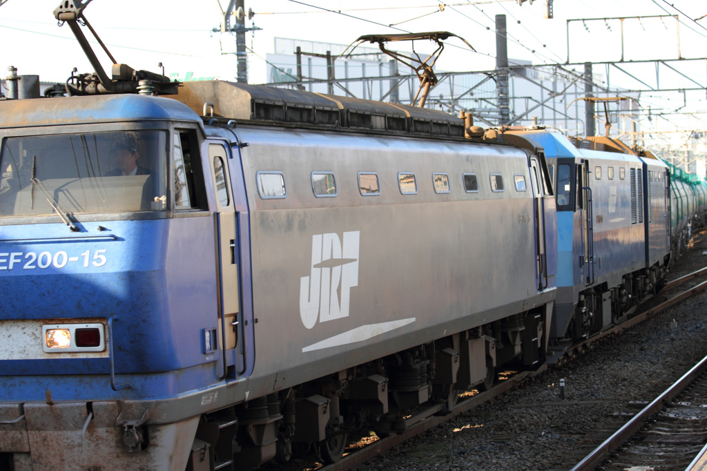 EF200-15 + EH200-10 + タキ1000 発車③